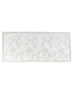 DAVID TRIS CENTRINI IN PIZZO DI TULLE RICAMATO 2