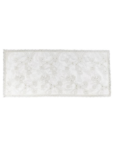 DAVID TRIS CENTRINI IN PIZZO DI TULLE RICAMATO