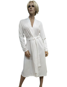 MANAM VESTAGLIA DONNA MANICA LUNGA IN PURO COTONE