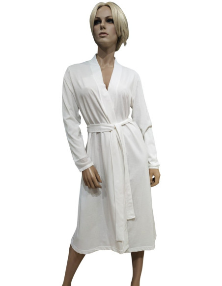 MANAM VESTAGLIA DONNA MANICA LUNGA IN PURO COTONE