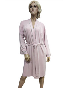 AMALUNA VESTAGLIA DONNA MANICA LUNGA IN VISCOSA