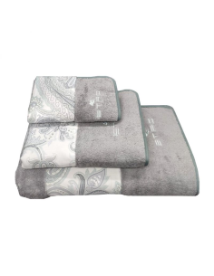 ETRO COMPLETO BAGNO 6 PEZZI IN SPUGNA DI COTONE CON BANDA... 2