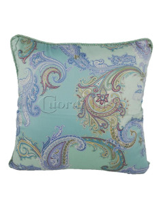 ETRO CUSCINO ARREDO 45 X 45 CM IN RASO DI COTONE