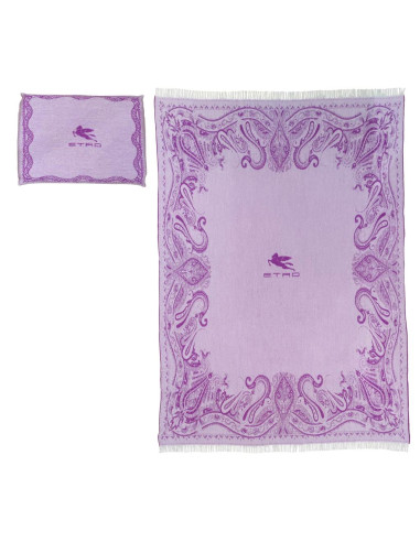 ETRO PLAID DA VIAGGIO 105 X 160 CM CON CUSCINO...