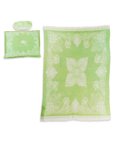 ETRO PLAID DA VIAGGIO CON CUSCINO E MASCHERINA