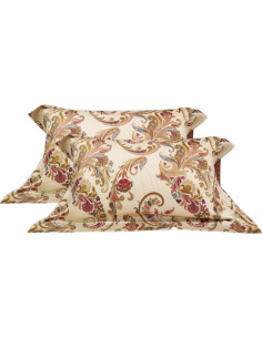 ETRO SET 2 FEDERE PER GUANCIALI 50 X 80 CM IN RASO DI...