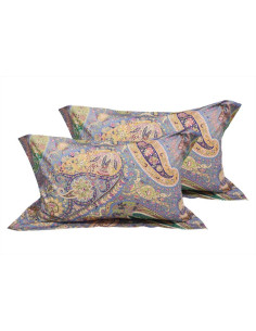 ETRO SET 2 FEDERE PER GUANCIALI 50 X 80 CM IN RASO DI...