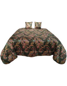 ETRO TRAPUNTA MATRIMONIALE IN RASO CON 2 CUSCINI ARREDO -... 2