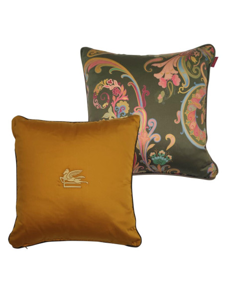 ETRO TRAPUNTA MATRIMONIALE IN RASO CON 2 CUSCINI ARREDO - KENTA