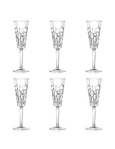 RCR SET 6 CALICI FLUTE 19 CL - ETNA