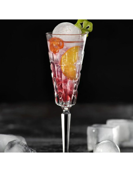 RCR SET 6 CALICI FLUTE 19 CL - ETNA