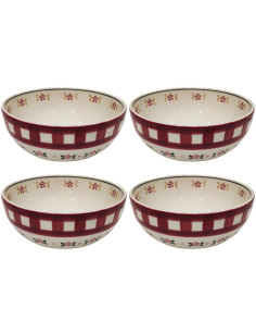 WALD SET 4 CIOTOLE MEDIE 18 CM - ATTIMI IMPRONTE