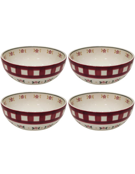 WALD SET 4 CIOTOLE MEDIE 18 CM - ATTIMI IMPRONTE