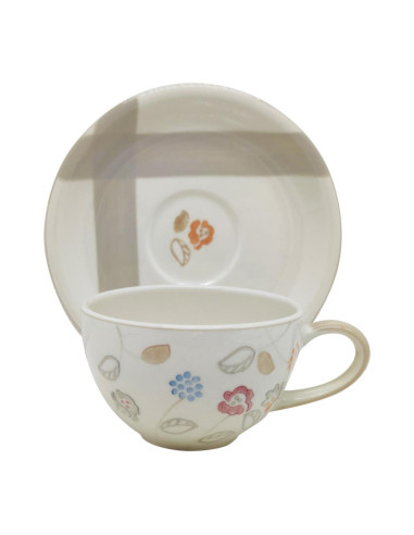 WALD SET 6 TAZZE COLAZIONE CON PIATTINO 350 ML...