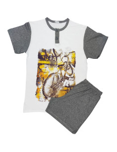 NOTTE & CO PIGIAMA UOMO SERAFINO MEZZA MANICA E...