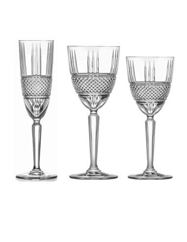 RCR SERVIZIO DI CALICI 36 PEZZI - BRILLANTE