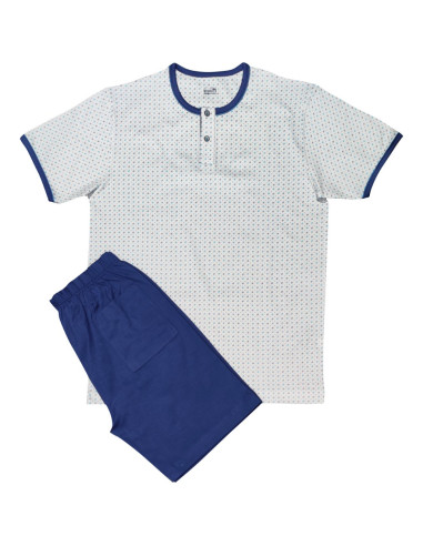 FERRUCCI PIGIAMA UOMO SERAFINO, MEZZA MANICA E...