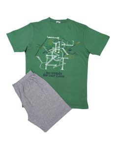 FERRUCCI PIGIAMA UOMO GIROGOLA, MEZZA MANICA E...