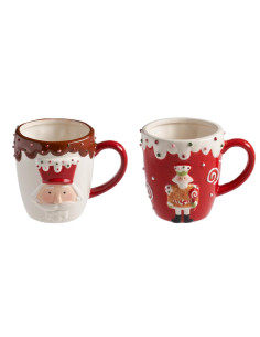 GALBIATI MILANO SET 2 TAZZE MUG 400 ML - HANSEL