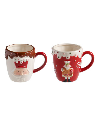GALBIATI MILANO SET 2 TAZZE MUG 400 ML - HANSEL