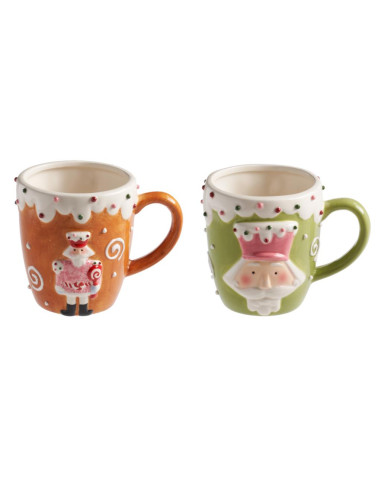 GALBIATI MILANO SET 2 TAZZE MUG 400 ML - GRETEL