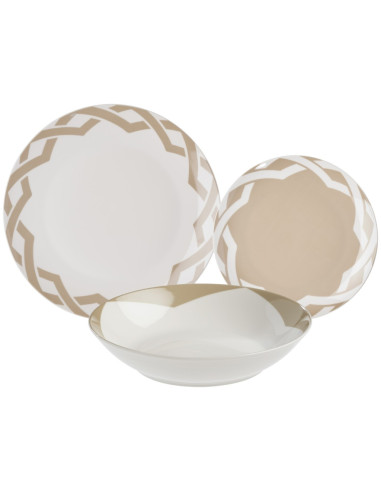 GALBIATI SERVIZIO PIATTI 12 PEZZI - ALHAMBRA