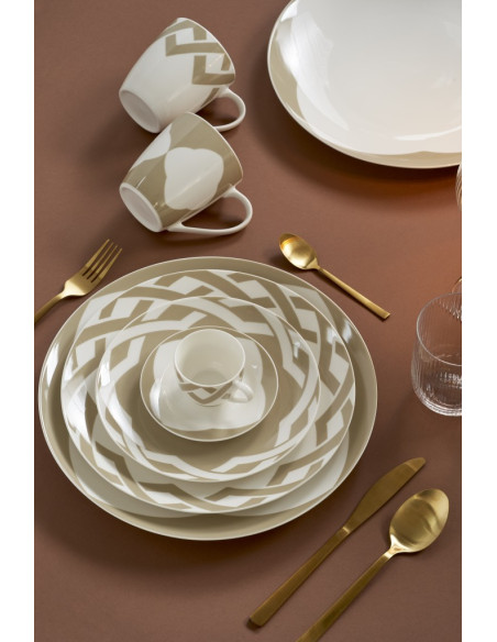 GALBIATI SERVIZIO PIATTI 12 PEZZI - ALHAMBRA