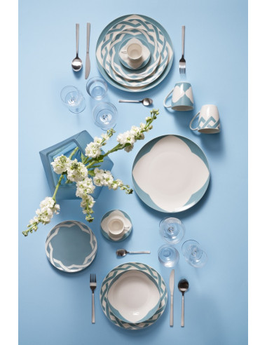 GALBIATI SERVIZIO PIATTI 18 PEZZI - ALHAMBRA