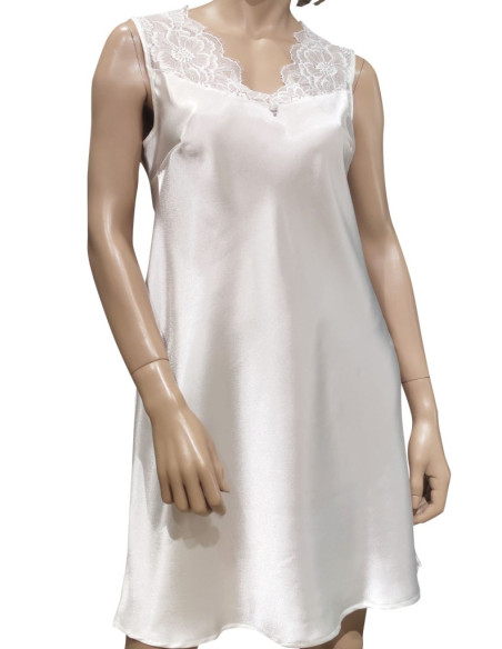 AMADINE COMPLETO LINGERIE DA DONNA IN RASO CON PIZZO