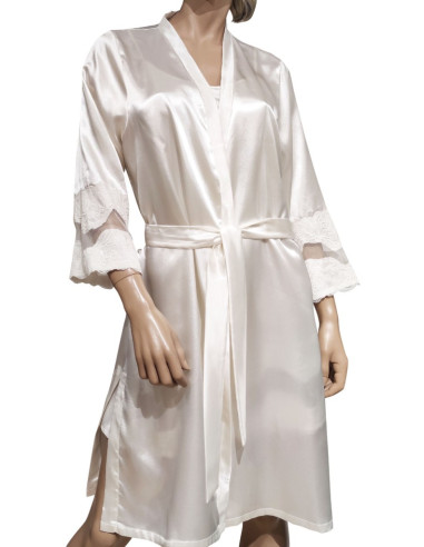 AMADINE COMPLETO LINGERIE DA DONNA VESTAGLIA E...