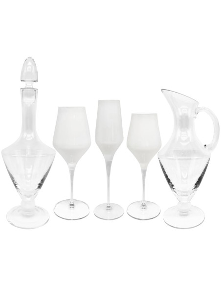 LE STELLE SERVIZIO DI CALICI 38 PEZZI - CONTESSA