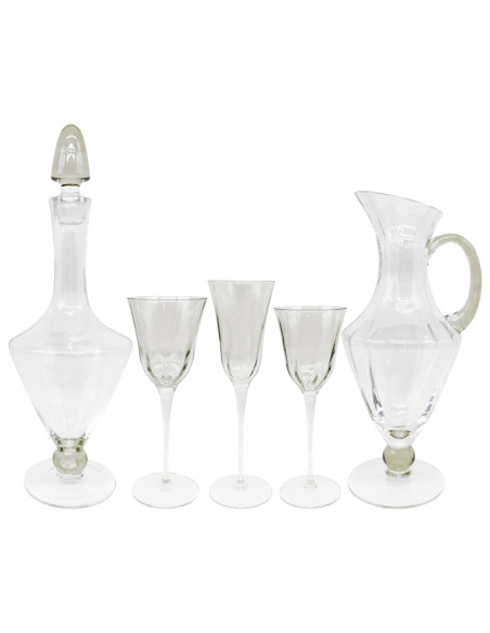 LE STELLE SERVIZIO CALICI 38 PEZZI - JULIA OTTICO FUMÈ