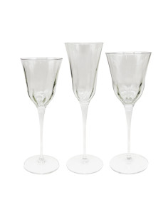 LE STELLE SERVIZIO CALICI 38 PEZZI - JULIA OTTICO FUMÈ 2