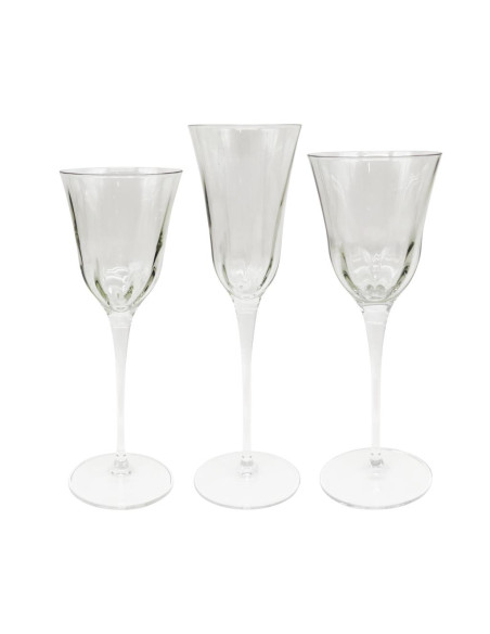 LE STELLE SERVIZIO CALICI 38 PEZZI - JULIA OTTICO FUMÈ