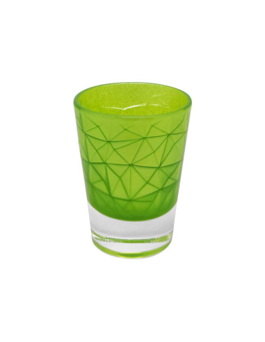 LE STELLE SET 6 BICCHIERI LIQUORE 9 CL - CRETA...