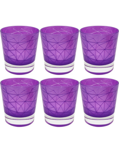 LE STELLE SET 6 BICCHIERI VINO 25 CL -  CRETA...