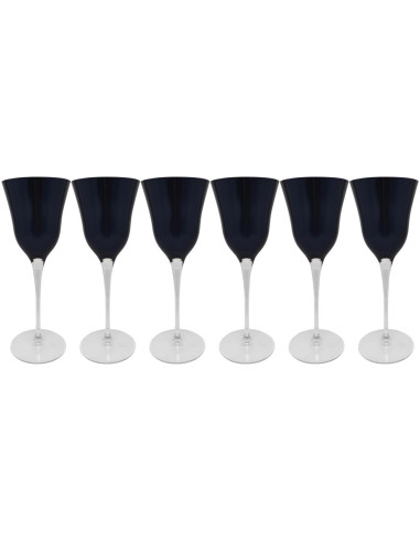 LE STELLE SET 6 CALICI VINO 25 CL - JULIA PERLATO