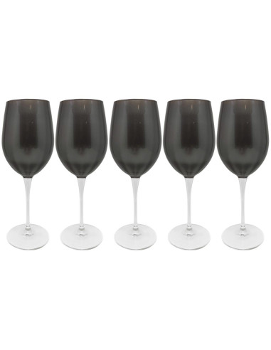 LE STELLE SET 5 CALICI VINO ROSSO 43 CL -...