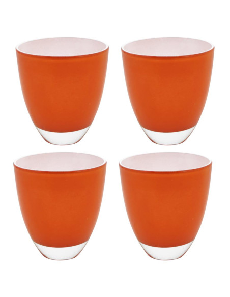 LE STELLE SET 4 BICCHIERI ACQUA COLORATI 36 CL - SABRINA
