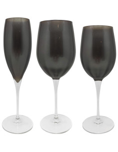 LE STELLE SERVIZIO DI CALICI 18 PEZZI - MONALISA PERLATO