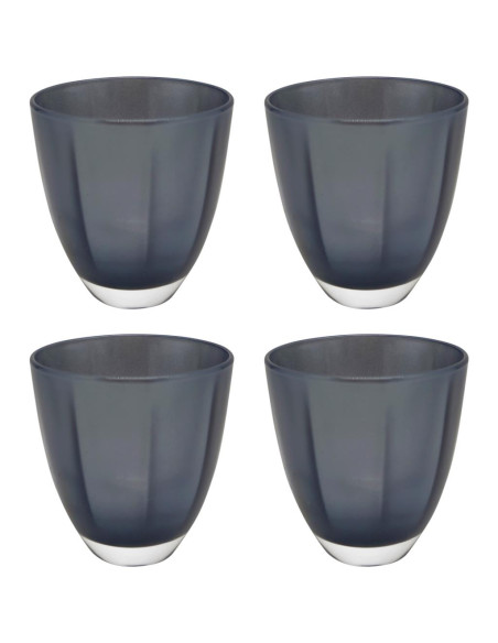 LE STELLE SET 4 BICCHIERI ACQUA COLORATI 36 CL - DESIRÈ PERLATO