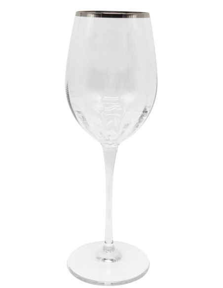 LE STELLE SERVIZIO CALICI 38 PEZZI - MONALISA FILO PLATINO