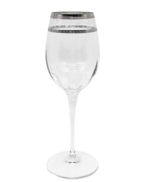 LE STELLE SERVIZIO CALICI 18 PEZZI - MONALISA MELANIA PLATINO