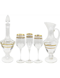 LE STELLE SERVIZIO CALICI 38 PEZZI - MONALISA MELANIA