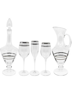 LE STELLE SERVIZIO CALICI 38 PEZZI - MONALISA MELANIA 2