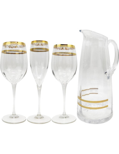 LE STELLE SERVIZIO CALICI 37 PEZZI - MONALISA...