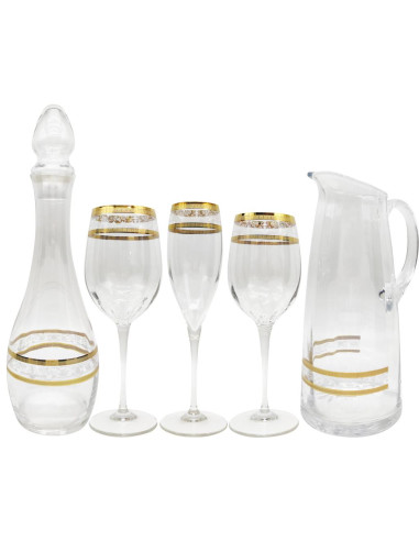 LE STELLE SERVIZIO CALICI 38 PEZZI - MONALISA...