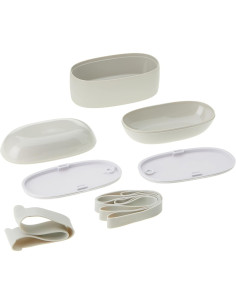 ALESSI SET LUNCH BOX 3 CONTENITORI - FOOD A PORTER 2
