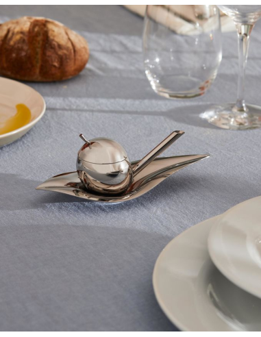 ALESSI OLIERA 5.3 CL IN ACICIAO INOX - TASTE-HUILE
