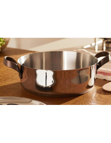 ALESSI CASSERUOLA BASSA 2 MANICI - EDO